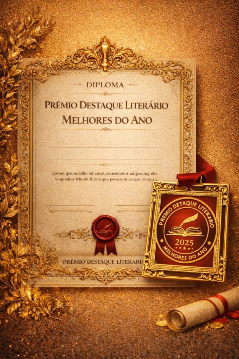 Prêmio Destaque Literário de 2025 - Certificado