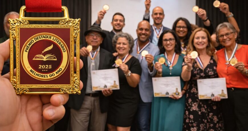 Evento de Premiação - Prêmio Destaque Literário - Melhores de 2025